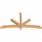 Ekena Millwork Alberta Smooth Timber Gable Bracket, Western Red Cedar, 72"W x 39"H x 3 1/2"D x 3 1/2"F, 13/12 Pitch GBW072X39X0404ALB00SWR - alternate 4